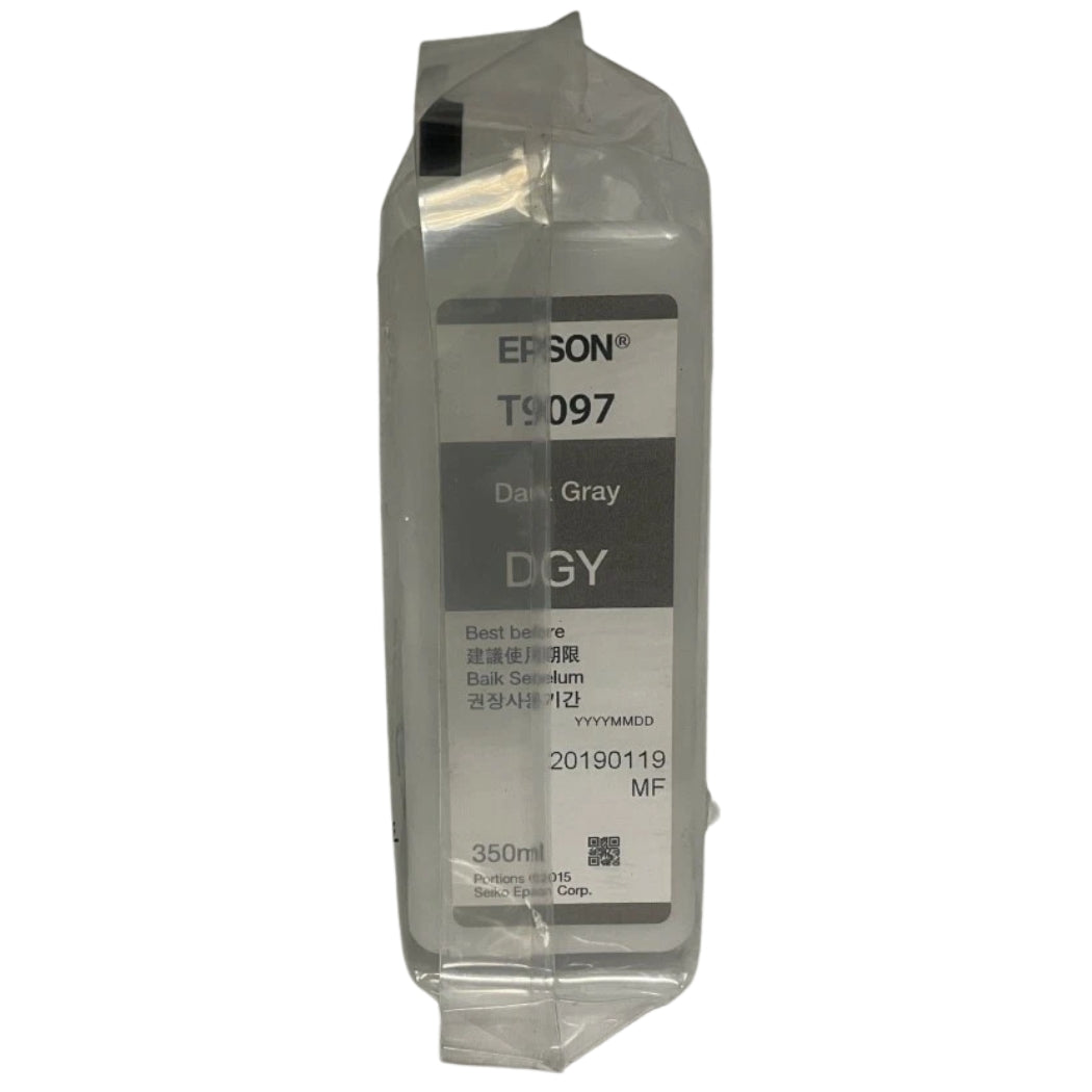 New Epson T9097 Dark Gray Ink Cartridge