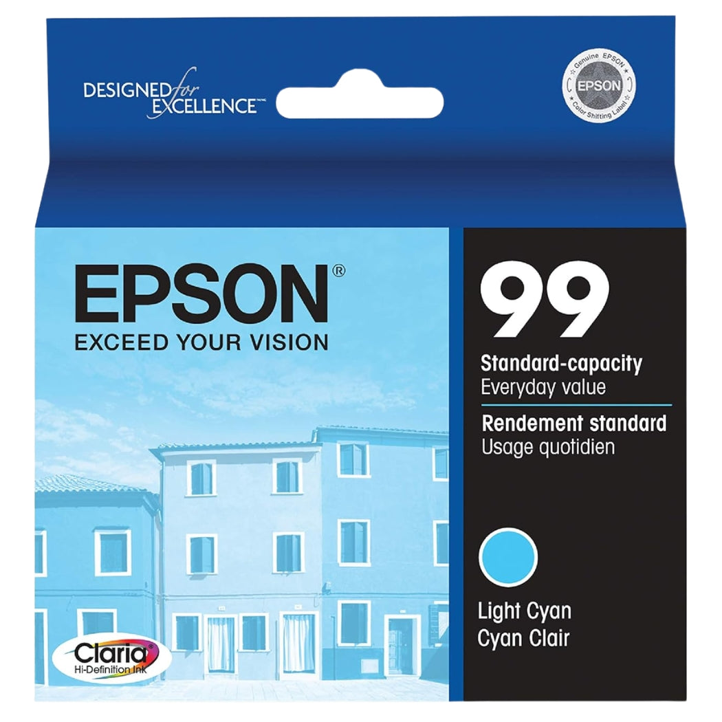 Original Epson 99 (T0995) Light Cyan Ink Cartridge